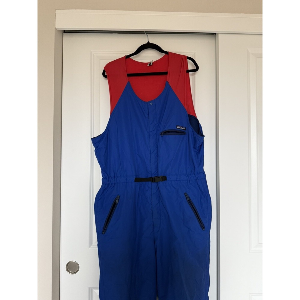 Vintage Patagonia Sailing Bibs Snow Bib One Piece Made in USA Size XL Y2K
